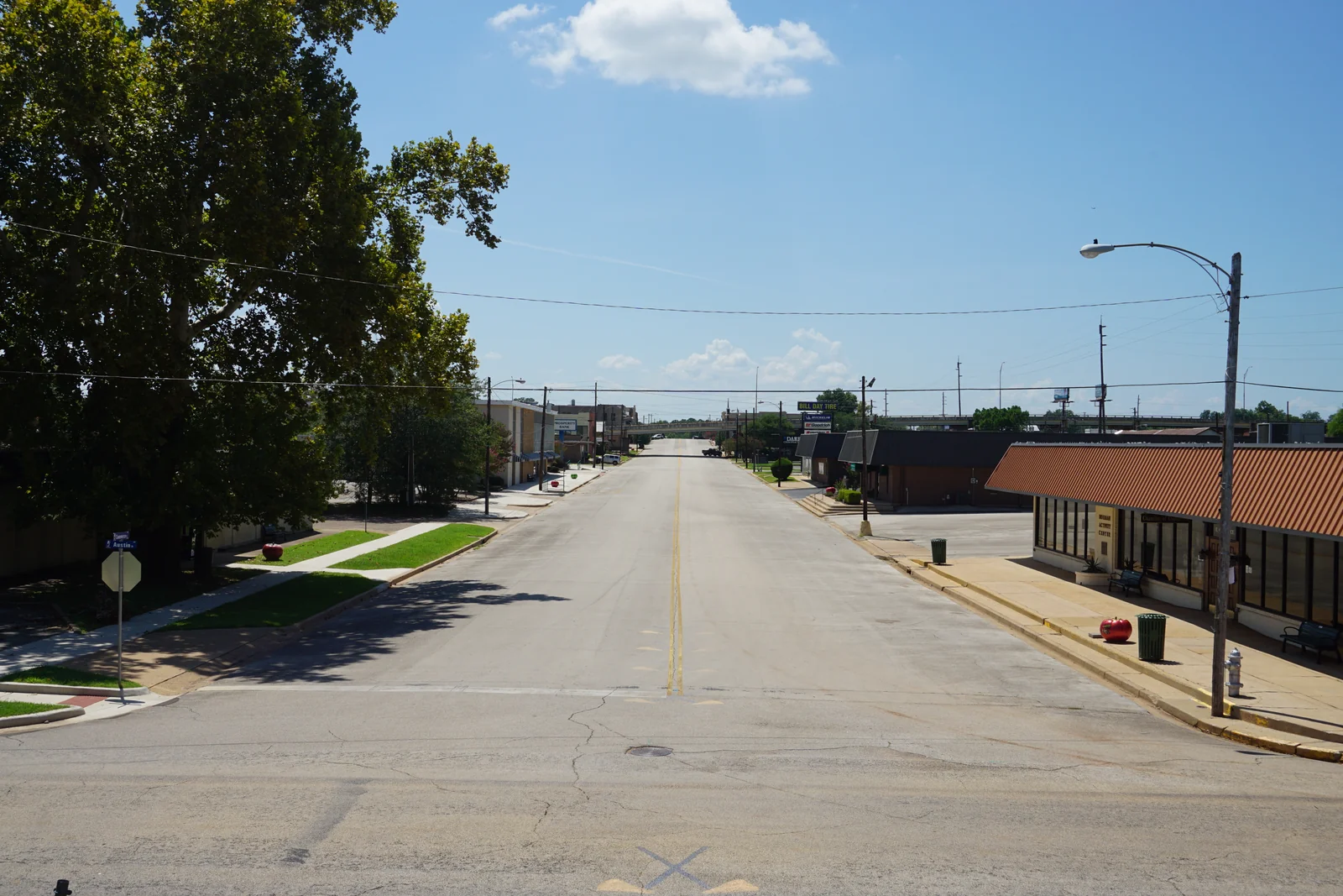 East Commerce Street in Jacksonville, Texas
