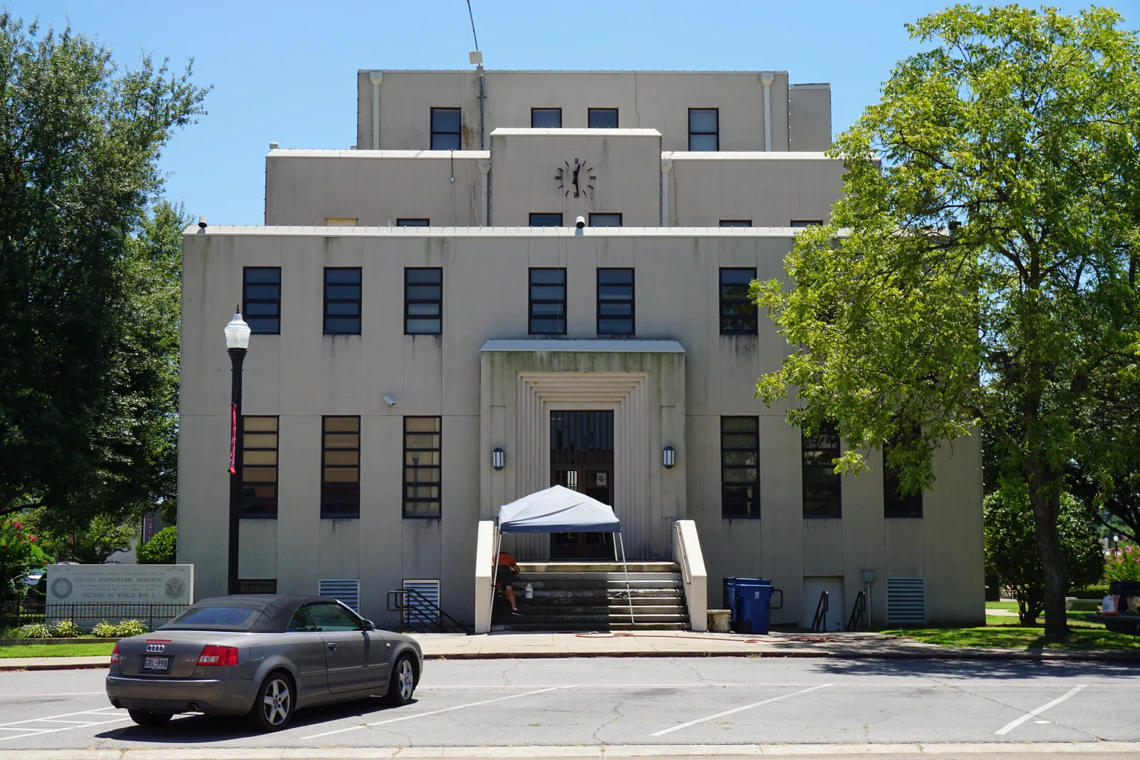 Titus County Courthouse exterior in Mount Pleasant, Texas